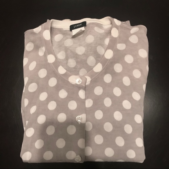 J. Crew Sweaters - J Crew polka dot sweater